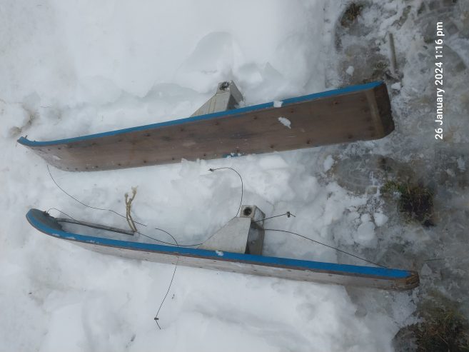 skies , these were used on a Chinook ultralight