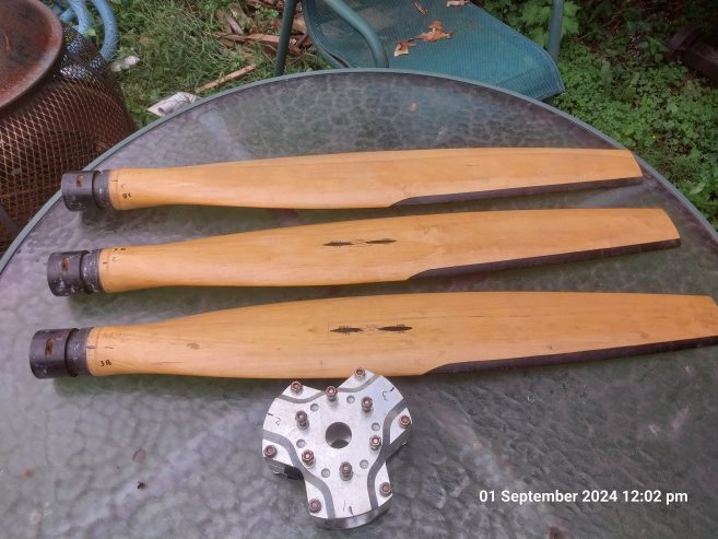 GSC 3 blade ground adjustable propeller