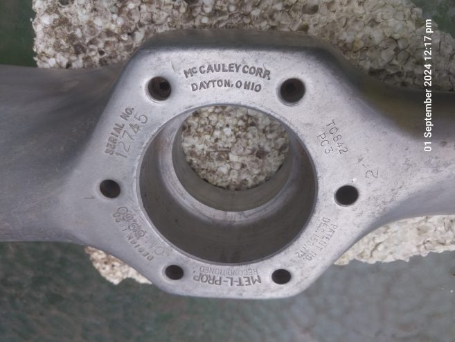 Aluminium propeller 60 inch , McCauley
