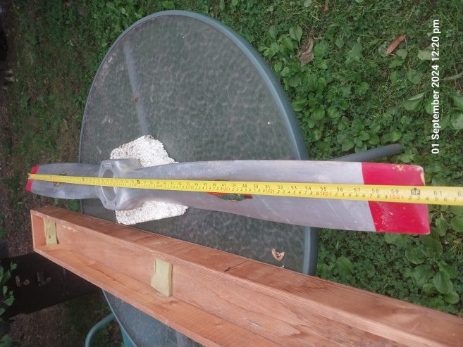 Aluminium propeller 60 inch , McCauley