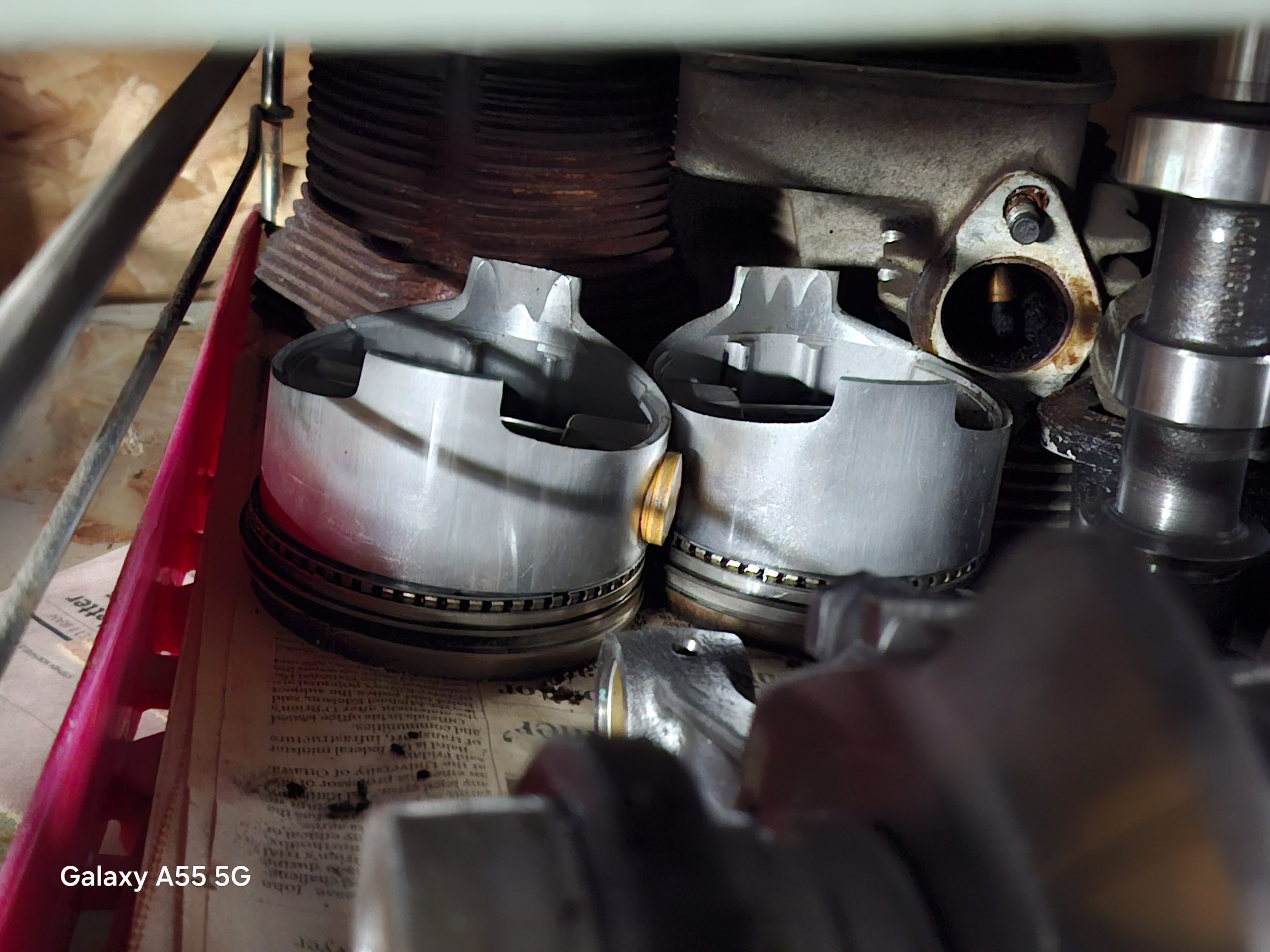 Globe engine for parts