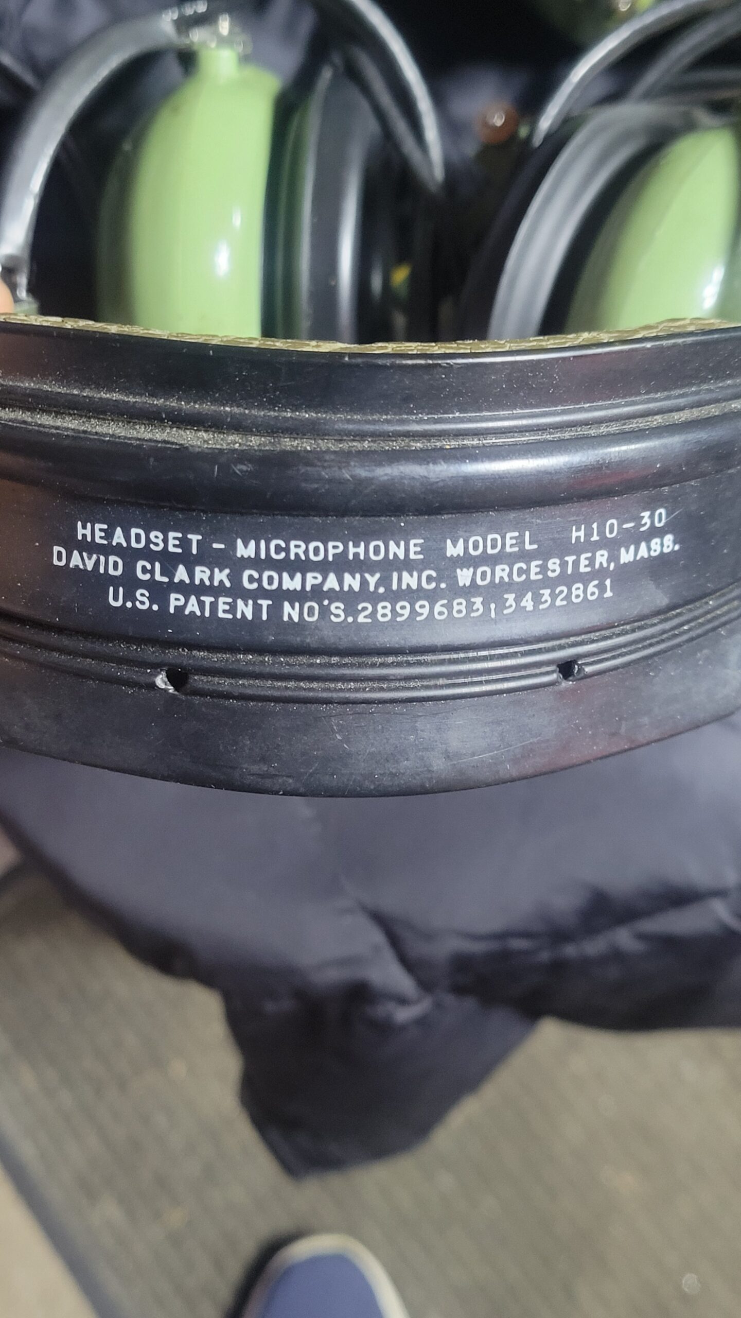 David Clark H10-30 Headset pair