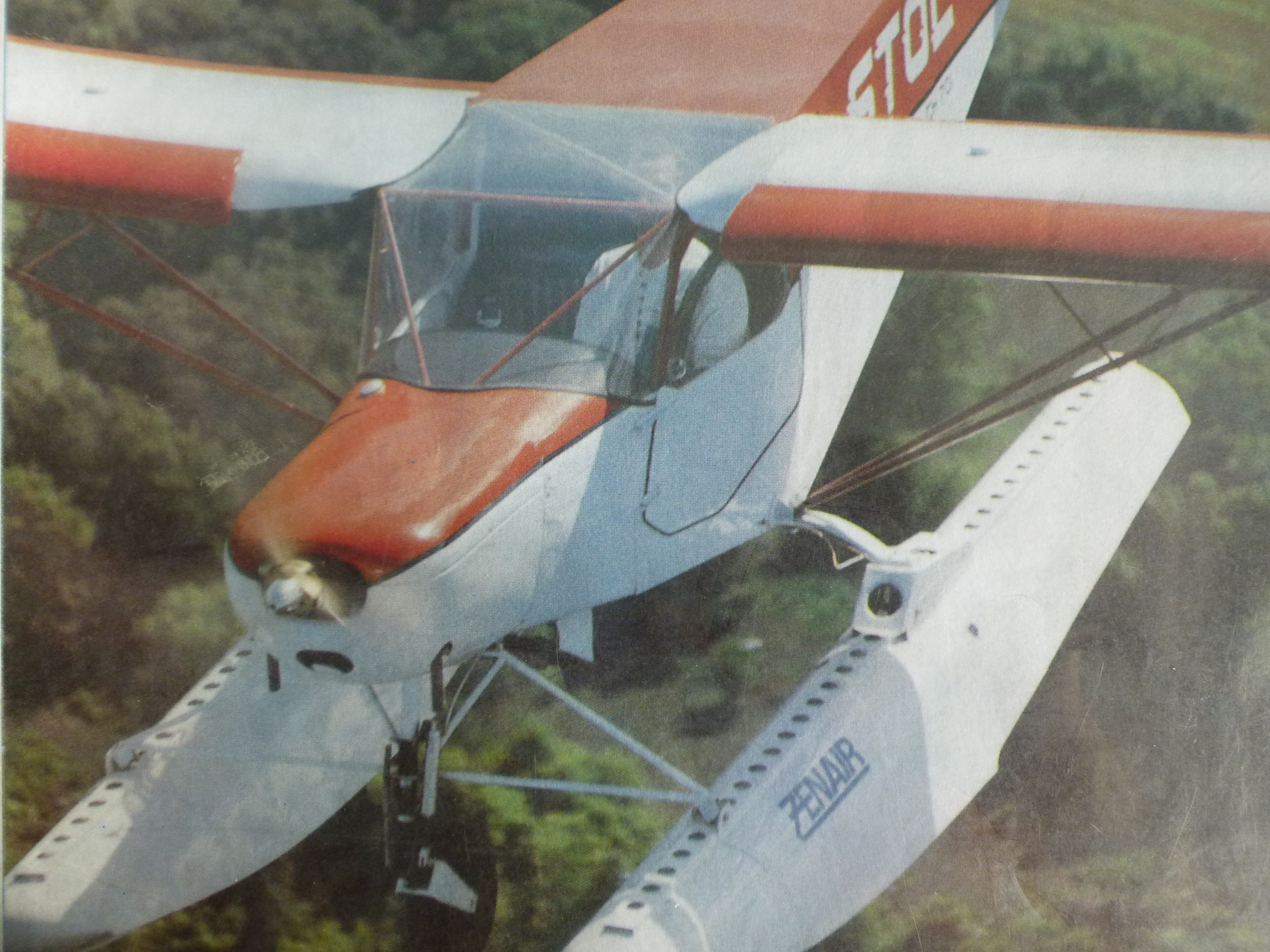 ZENAIR CH 701 KITPLANE – NOT BUILT- WITH ZENAIR 1150 FLOATS AND SKI KITS