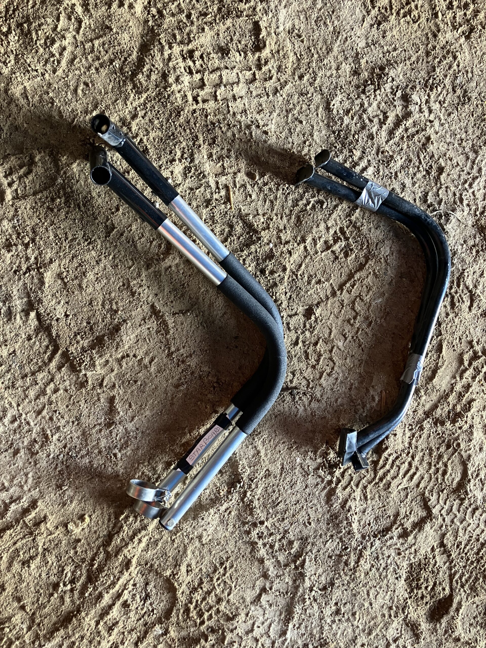 Trike instructor bars