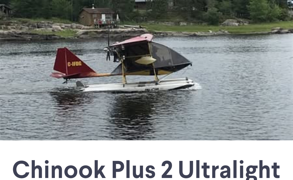 2007 Chinook plus2 on Full Lotus float