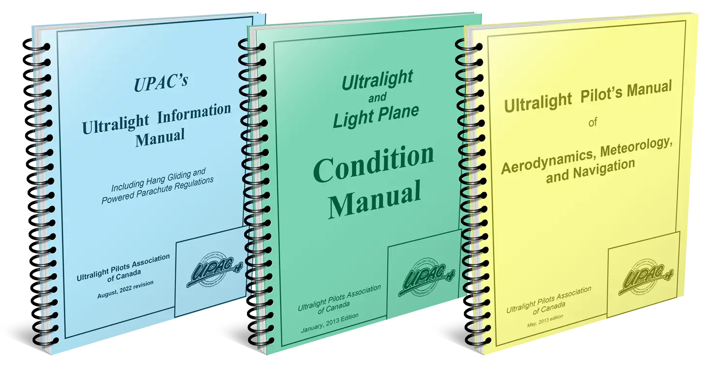 Set of Three Manuals plus Log Book